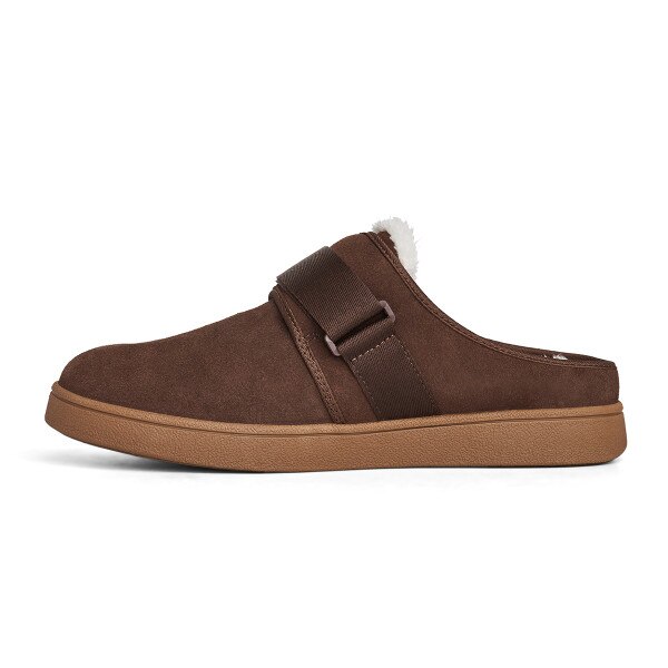 No. 92 Open Back Slipper - Espresso